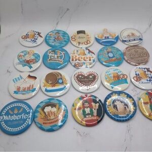 Lot of 54 Octoberfest pins 19 Different Designs